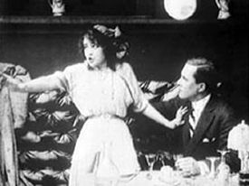 Margaret Gibson & William Desmond Taylor in The Kiss (1914)