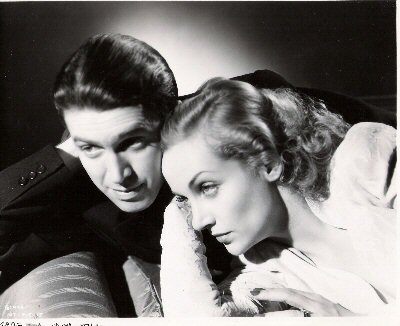Carole Lombard, James Stewart in Made for Each Other 1939