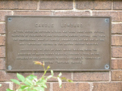 Carole Lombard Birthplace