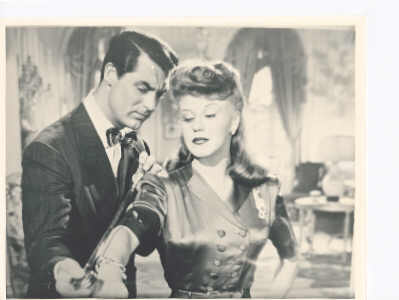 Cary Grant, Ginger Rogers in Once Upon a Honymoon 1942
