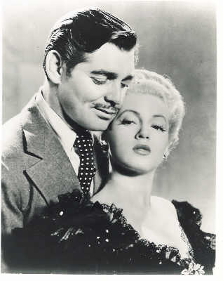 Clark Gable, Lana Turner in Honky Tonk 1940