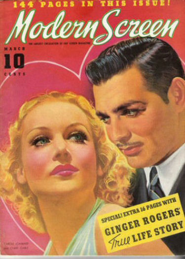 Clark Gable & Carole Lombard 3-1937