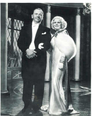 Jean Harlow, Wallace Beery in Dinner at Eight 1933