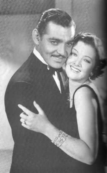 Clark Gable and Myrna Loy in Wife Vs. Secretary 1936