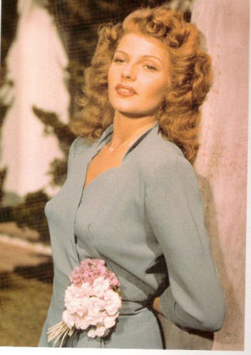 Rita Hayworth Color Portrait