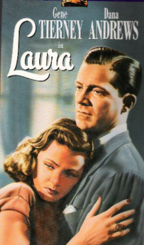 Gene Tierney, Dana Andrews in Laura 1944