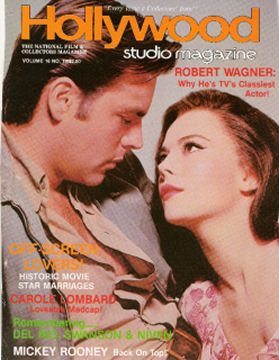 Robert Wagner, Natalie Wood, Hollywood Studio Magazines 11-1983