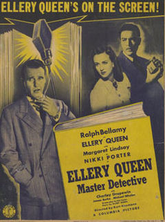 Ralph Bellamy as Ellery Queen 1940