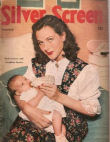 Hedy Lamarr and daughter Denise Loder  1-1946